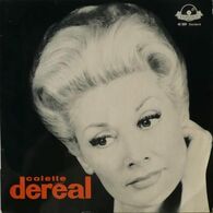 LP 25 CM (10")  Colette Deréal  "  A La Gare St Lazarre  " - Formats Spéciaux