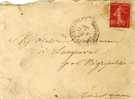 Lettre D'Astafort Lot Et Garonne 1916 - Covers & Documents