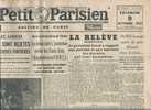 Le Petit Parisien Du 9/10/1942 " Les Britanniques Reprochent Aux Americains Leur "Isolationnisme Militaire" - Le Petit Parisien