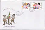 1998 Finnland  Mi. 1432-3 FDC  Europa: Nationale Feste Und Feiertage. - 1998