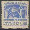 Mexico 1945 Mi 889 SG 756 ** Removing Bandage - Literacy Campaign / Abnahme Einer Blindenbinde - Volksbildung - Sonstige & Ohne Zuordnung