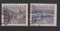 Austria Used, 2v Scenes, 30 & 50 - Usati