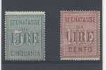 ITALY - 1884, 2 VALUES - V3142 - Neufs