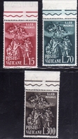 CITTÀ DEL VATICANO VATICAN VATIKAN 1961 S. SAN ST. LEONE MAGNO SERIE COMPLETA COMPLETE SET MNH - Unused Stamps