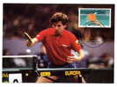 ALLEMAGNE BERLIN  Carte Maxi  1985  Tennis De Table - Tafeltennis