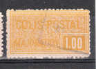 COLIS POSTAUX YT 22 Obl Cote 1.55 - Usados