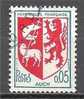 1 W Valeur Oblitérée,used - FRANCE - YT 1468 * 1966 - N° 1090-28 - 1941-66 Coat Of Arms And Heraldry