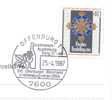 Germany 1987 Special Handstamp Centenary Of Wine Market In Offenburg - Wines & Alcohols