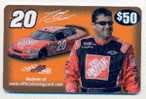 Joe Gibbs Racing. U.S.A.,  Carte Cadeau Pour Collection # 1 - Gift And Loyalty Cards