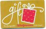 Walgreens  U.S.A.,  Carte Cadeau Pour Collection # 6 - Cartes De Fidélité Et Cadeau