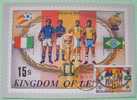 Lesotho 1982 Maxicard FDC - Soccer Football Italy Brazil - Mexico 70 - World FIFA Cup Spain 82 - Lesotho (1966-...)