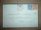 LETTRE TARIF A 90 C TYPE PAIX + TYPE MERCURE OBL. 20-01-1939 BARCELONNETTE (04 BASSES HALPES) - Tarifas Postales