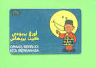 BRUNEI - Magnetic Phonecard/Malay Boy - Brunei