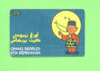 Delcampe - BRUNEI - Magnetic Phonecard/Malay Boy - Brunei