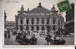 Fiacres Et Voitures  Anciennes Paris L'opéra - Taxis & Droschken