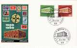 GERMANY  1969  EUROPA CEPT FDC - 1969