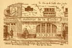 PARIS (VI) Carte Illustrée Publicitaire Auberge De La Cloche Rue Git Le Coeur - District 06