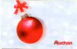 @+ Carte Cadeau - Gift Card : Auchan - Noel 2010 - Cartes De Fidélité Et Cadeau