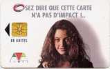 @  Maroc - Femme 80U (puce GEM Sourire Signée Gemplus) - Maroc