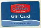 WetGo Car Wash ,  U.S.A.  Carte Cadeau Pour Collection # 1 - Cartes De Fidélité Et Cadeau