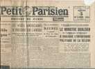 Le Petit Parisien Du 5/10/1942 " Les Visées Américaines Se Précisent Sur L'Afrique." - Le Petit Parisien