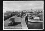 S2388 CARTOLINA POSTALE SICILIA TRAPANI MARSALA PANORAMA DAL MOLO COLOMBO BARCHE AUTOMOBILE FG. V. - Marsala