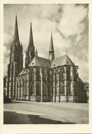 AK Marburg Elisabeth-Kirche Handabzug ~1955 #1581 - Marburg