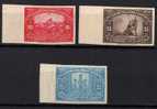 U-52  JUGOSLAVIA KINGDOM REGNO MONUMENTS RRR ERROR IMPERFORATE  NEVER HINGED - Imperforates, Proofs & Errors