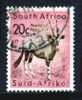 SOUTH AFRICA - 1961 GEMSBOK 20c FINE USED - Usados