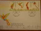 FDC 2001 Paper Kite Stamps Dragon Bird Fish Tiger Sport - Ohne Zuordnung