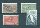 Norvège: 491/ 494** - Unused Stamps