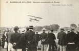 MARSEILLE AVIATION (13) Aviateur Fischer En Vol Belle Animation - Meetings