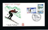 DEPORTES DE INVIERNO   Edifil 195-196   Año 1966   - MUY NUEVO - - FDC