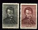 CS 1951 Mi 669-70 Yt 582-583 ** Smeral - Unused Stamps