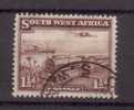 Trein, Locomotive , Eisenbahn, Train: Zuid-West Africa 1936 Nr 181 Opdruk  Postage - Trenes