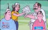 # MALAYSIA UP30 Nan Cartoon - Barber's Recycling 5 Gpt   Tres Bon Etat - Malaysia