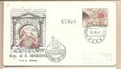 San Marino - Busta FDC Con Serie Completa: Europa CEPT - 1962 - 1962