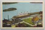 "The NOVA SCOTIAN" Ocean Liner Ship And Port Of HALIFAX, Nova Scotia ,CANADA - Ca 1910s-20s Vintage Postcard - Halifax