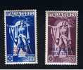 RB 636 - 1930 Italy MNH Ferrucci Air 2 Stamps Overprinted For Use In Aegean Egeo Dodecanese Rodi - Egeo