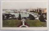 VICTORIA BC CANADA Inner Harbor And EMPRESS HOTEL Vintage Color RPPC 1944 - Victoria