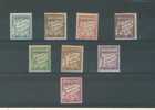 ANDORRE     N°   1   à   8 - Unused Stamps