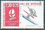 France 1990 - Jeux Olympiques D\´Albertville, Ski De Vitesse / Albertville Olympic Games, Speed Skiing - MNH - Inverno1992: Albertville