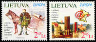 EUROPA -CEPT 2008 LITHUANIA  2V NEUF ** (MNH) - 2008