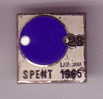 TABLE TENNIS WORLD CHAMPIONSHIPS 1965.Ljubljana ( Slovenia ) Pin Badge Tennis De Table Ping Pong Tischtennis De Tavolo - Table Tennis