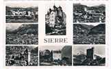 CH397     SIERRE : 8-picture Postcard - Sierre
