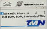 # Portugal TP27 TMN 50 Landis&gyr 06.93  Tres Bon Etat - Portogallo