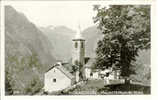 SUISSE. CARTE PHOTO.  BIGNASCO.  (VALLE MAGGIA)  MADONNA DEL MONTE. HÔTEL DE LA  POSTE - Bignasco