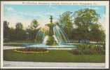USA PC Fountain, Strawberry Nansion, Fairmount Park, Philadelphia, Pennsylvania - Philadelphia