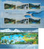 2009 CHINA HERITAGE UNESCO HUANG LONG MS+SHEETLET - Blocks & Sheetlets