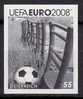 Black Print, Austria Sc2158 Soccer, UEFA EURO 2008, Ball, Chairs - Eurocopa (UEFA)